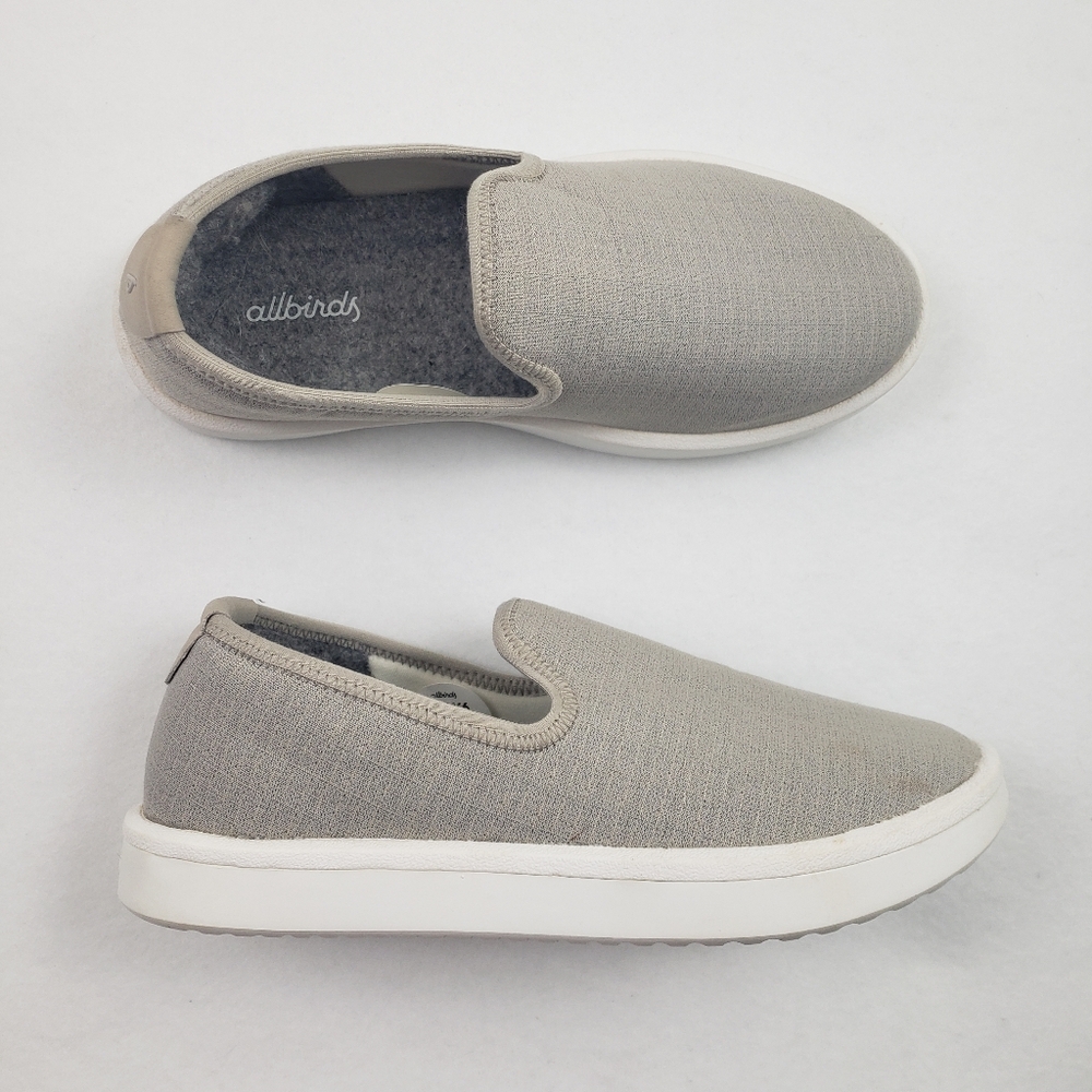 Allbirds Wool Loungers Slip On Loafers Women's Size 6 Grey